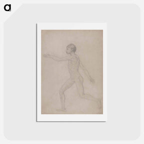 アートポストカード-Human Figure, Lateral View
 - ジョージ スタッブス Postcard.
