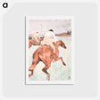 アートポストカード-Le Jockey - アンリ ド トゥールーズ ロートレック Postcard.