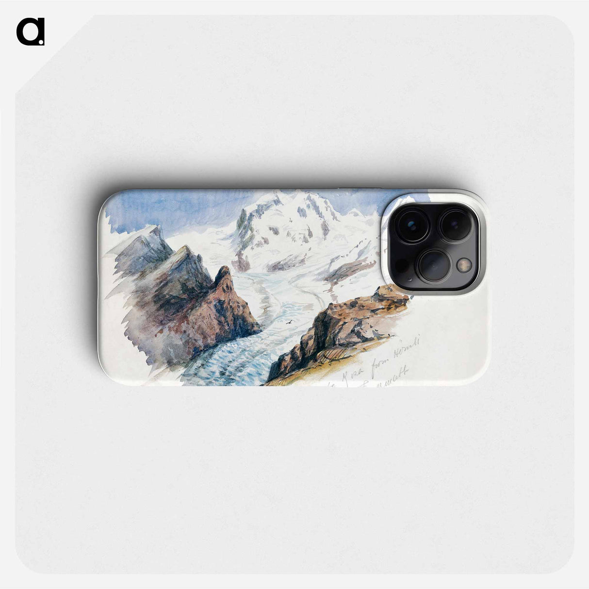 Monte Rosa from Hornli, Zermatt - John Singer Sargent Phone Case.