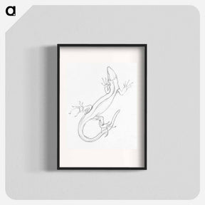 アートポスター-Lizard - ユリー デ フラーハ Poster.
