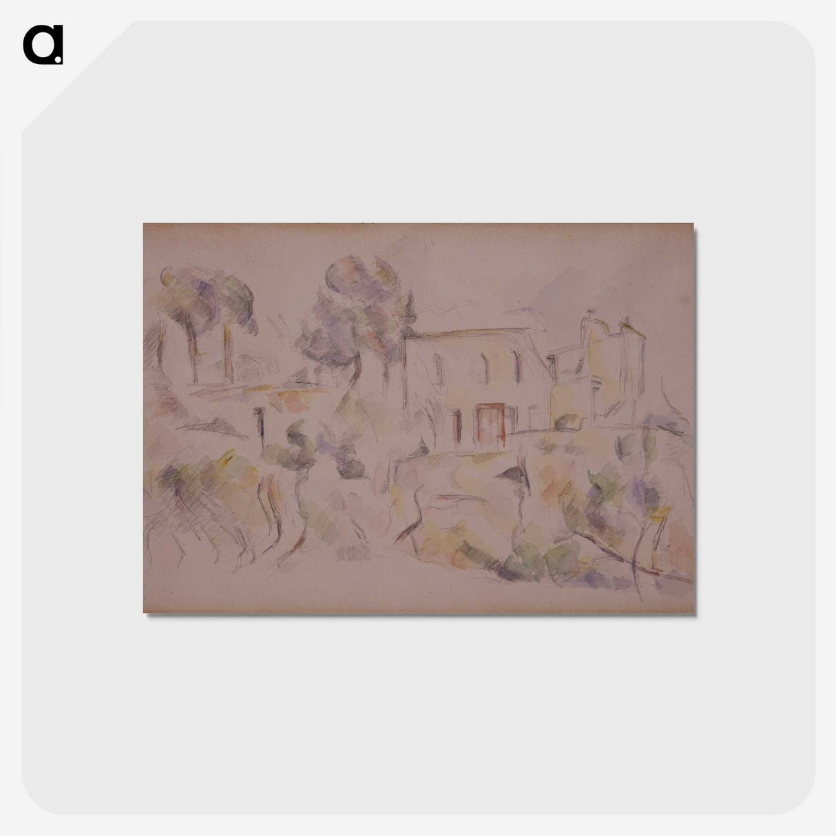 2-81_Paul-Cezanne_postcard