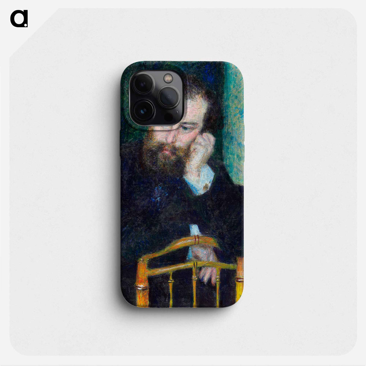 Alfred Sisley - Pierre Auguste Renoir Phone Case.