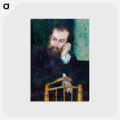 アートポストカード-Alfred Sisley - ピエール オーギュスト ルノワール Postcard.