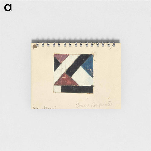 Studie voor Contra compositie XXI - テオ ファン ドゥースブルフ Memo.