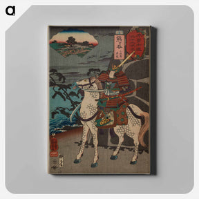 アートパネル-Kumagaya: Kojirō Naoie - 歌川 国芳 Canvas.