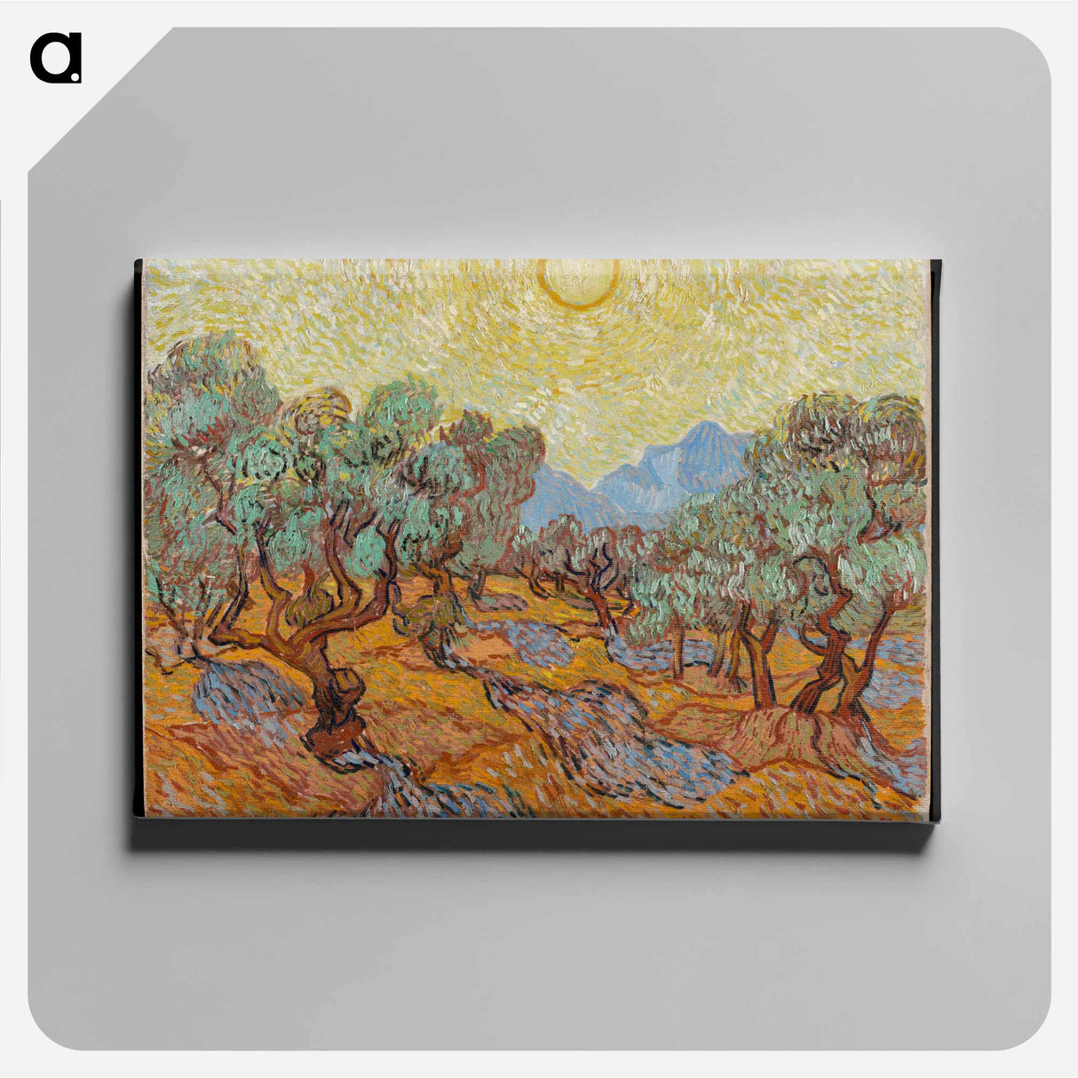 Olive Trees - Vincent van Gogh Canvas.