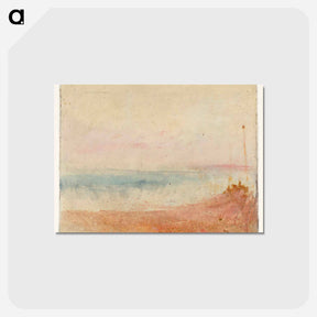 アートポストカード-Coast Scene - ウィリアム ターナー Postcard.