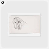 アートポストカード-(unknown)part of a sketchbook - アルバート エーデルフェルト Postcard.