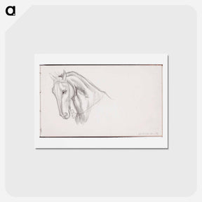 アートポストカード-(unknown)part of a sketchbook - アルバート エーデルフェルト Postcard.