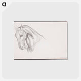 アートポストカード-(unknown)part of a sketchbook - アルバート エーデルフェルト Postcard.