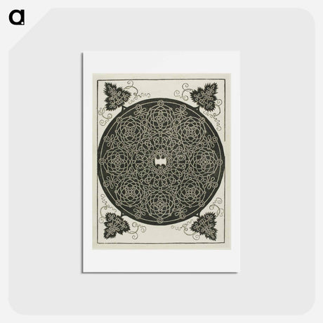 アートポストカード-The Fifth Knot - アルブレヒト デューラー Postcard.