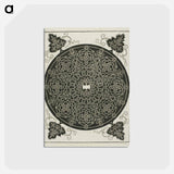 アートポストカード-The Fifth Knot - アルブレヒト デューラー Postcard.