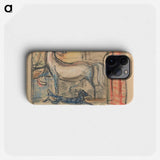 In the stables - アーノルド ピーター ワイズ クビンチャン Phone Case.