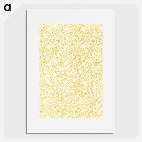 アートポスター-Decorative Paper from Ten Thousand Miles on a Bicycle
 - 大英図書館 Poster.