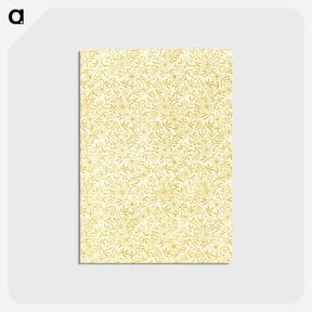 アートポストカード-Decorative Paper from Ten Thousand Miles on a Bicycle
 - 大英図書館 Postcard.