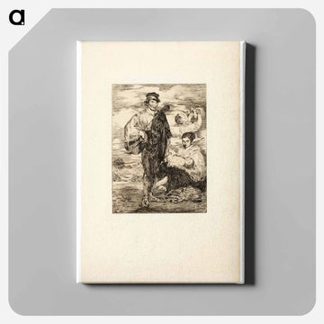 The Gypsies - エドゥアール マネ Canvas.