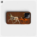 Couple in a carriage - Edward Penfield Phone Case.