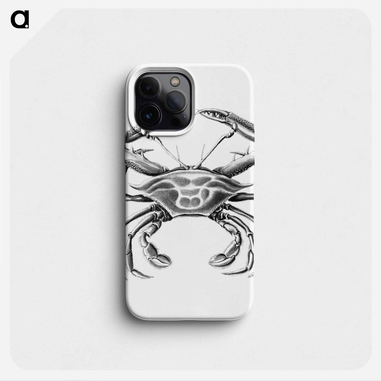 Vintage crab marine life illustration - エルンスト ヘッケル Phone Case.