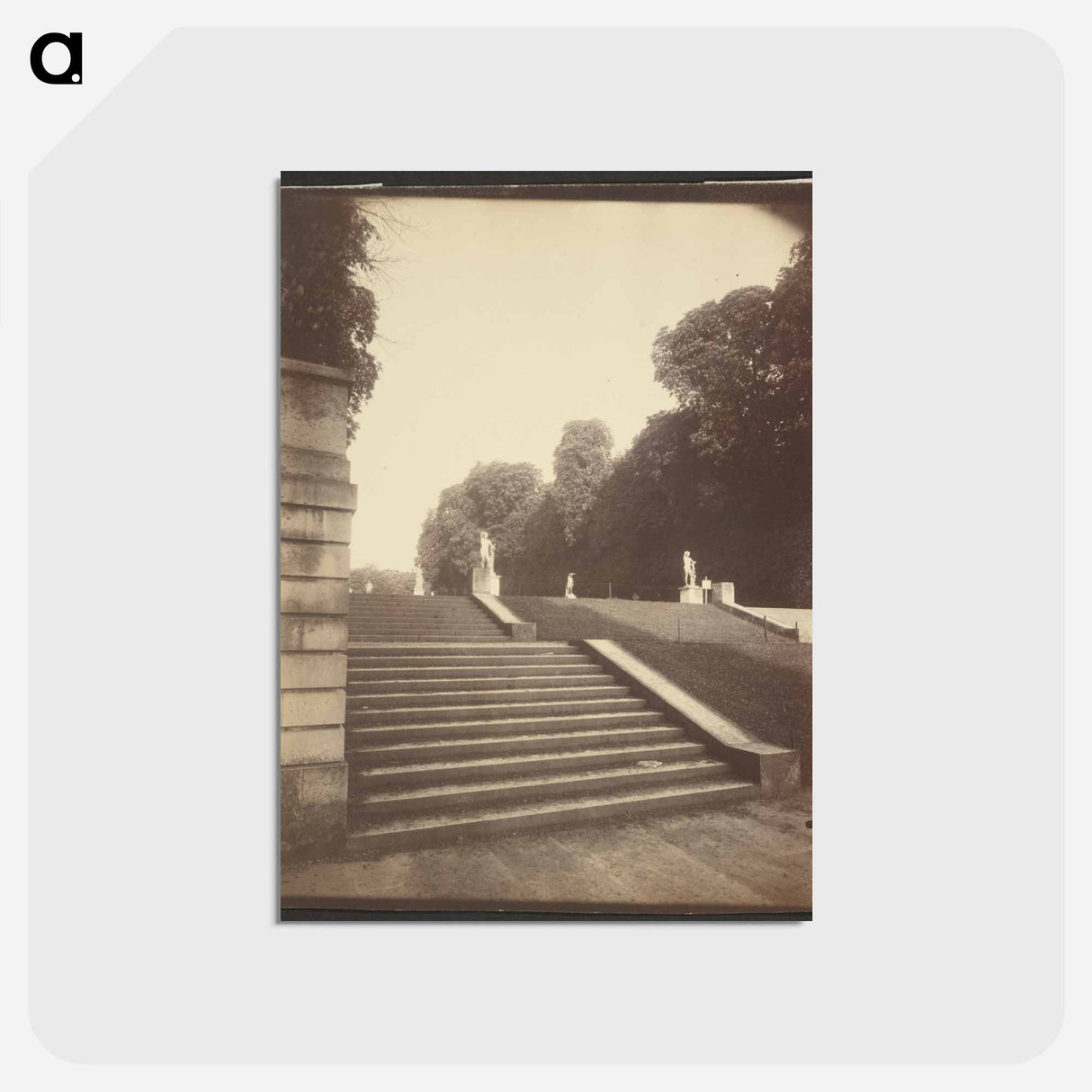 アートポストカード-Saint-Cloud
 - ウジェーヌ アジェ Postcard.