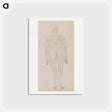 アートポストカード-Human Figure, Posterior View
 - ジョージ スタッブス Postcard.