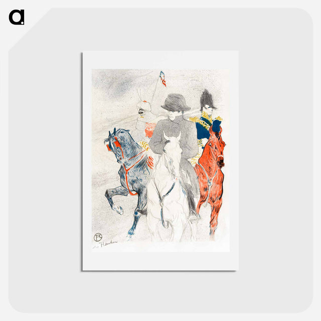 アートポストカード-Napoleon - アンリ ド トゥールーズ ロートレック Postcard.
