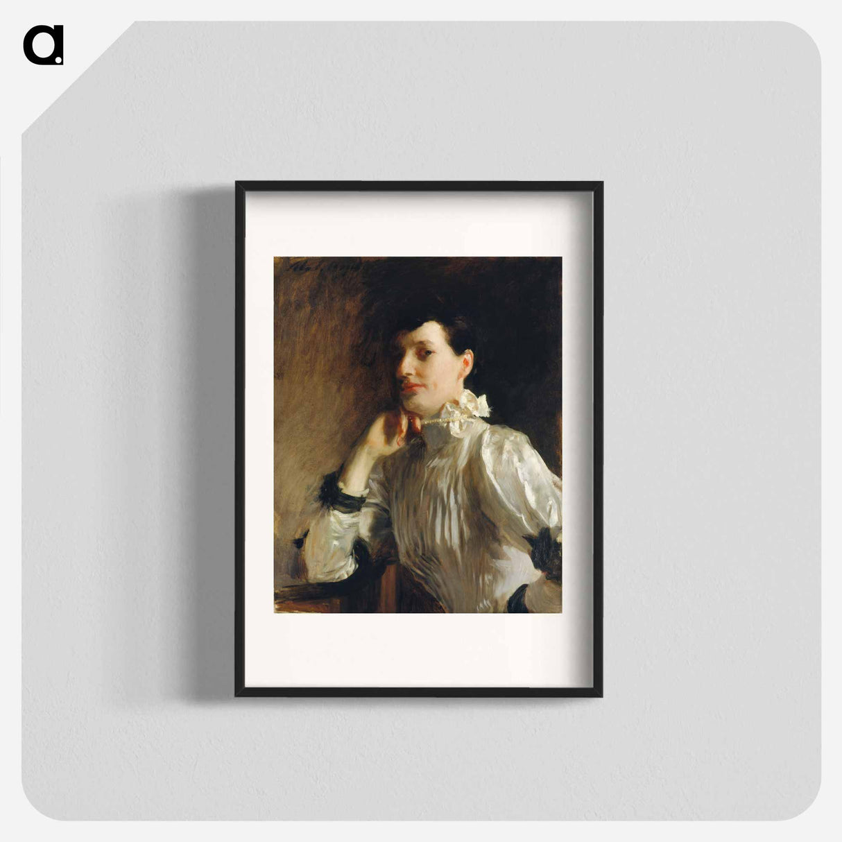 Mrs. Henry Galbraith Ward - John Singer Sargent Poster.