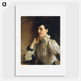 Mrs. Henry Galbraith Ward - John Singer Sargent Poster.