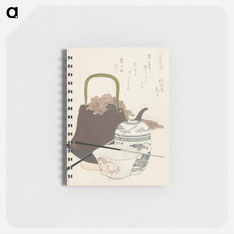 アートメモ帳-A comparison of Genroku poems and shells - 葛飾 北斎 Memo.