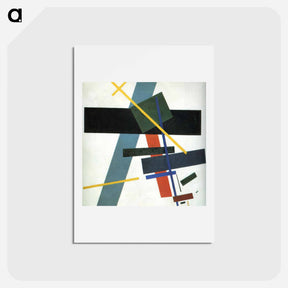 アートポストカード-Suprematism - カジミール マレーヴィチ Postcard.