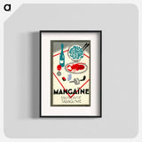 アートポスター-Mangaïne: Dyspepsie, Tabagisme
 - 国立医学図書館 Poster.