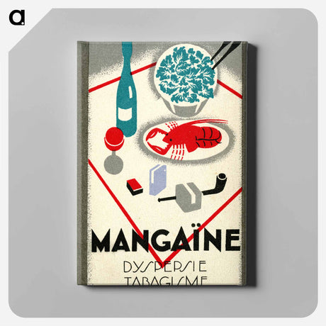 アートパネル-Mangaïne: Dyspepsie, Tabagisme
 - 国立医学図書館 Canvas.