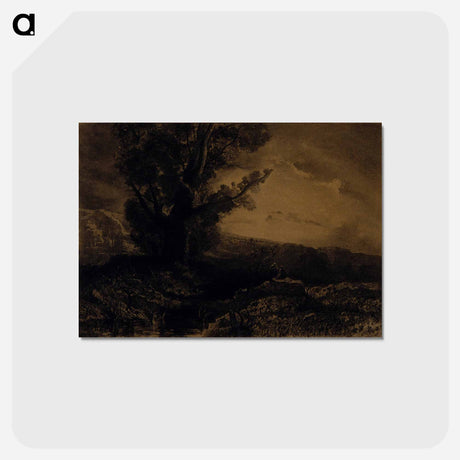 アートポストカード-Landscape - オディロン ルドン Postcard.