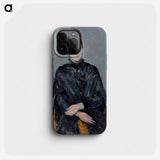 Madame Cézanne - Paul Cézanne Phone Case.