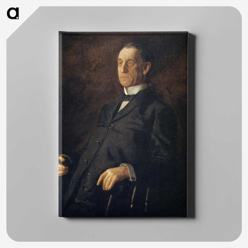 Portrait of Asburyh W. Lee - トーマス エイキンズ Canvas.