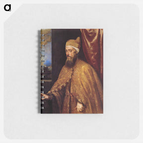 アートメモ帳-Portrait of the Doge Francesco Venier - ティツィアーノ ヴェチェッリオ Memo.