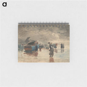 アートメモ帳-On the Sands - ウィンスロー ホーマー Memo.