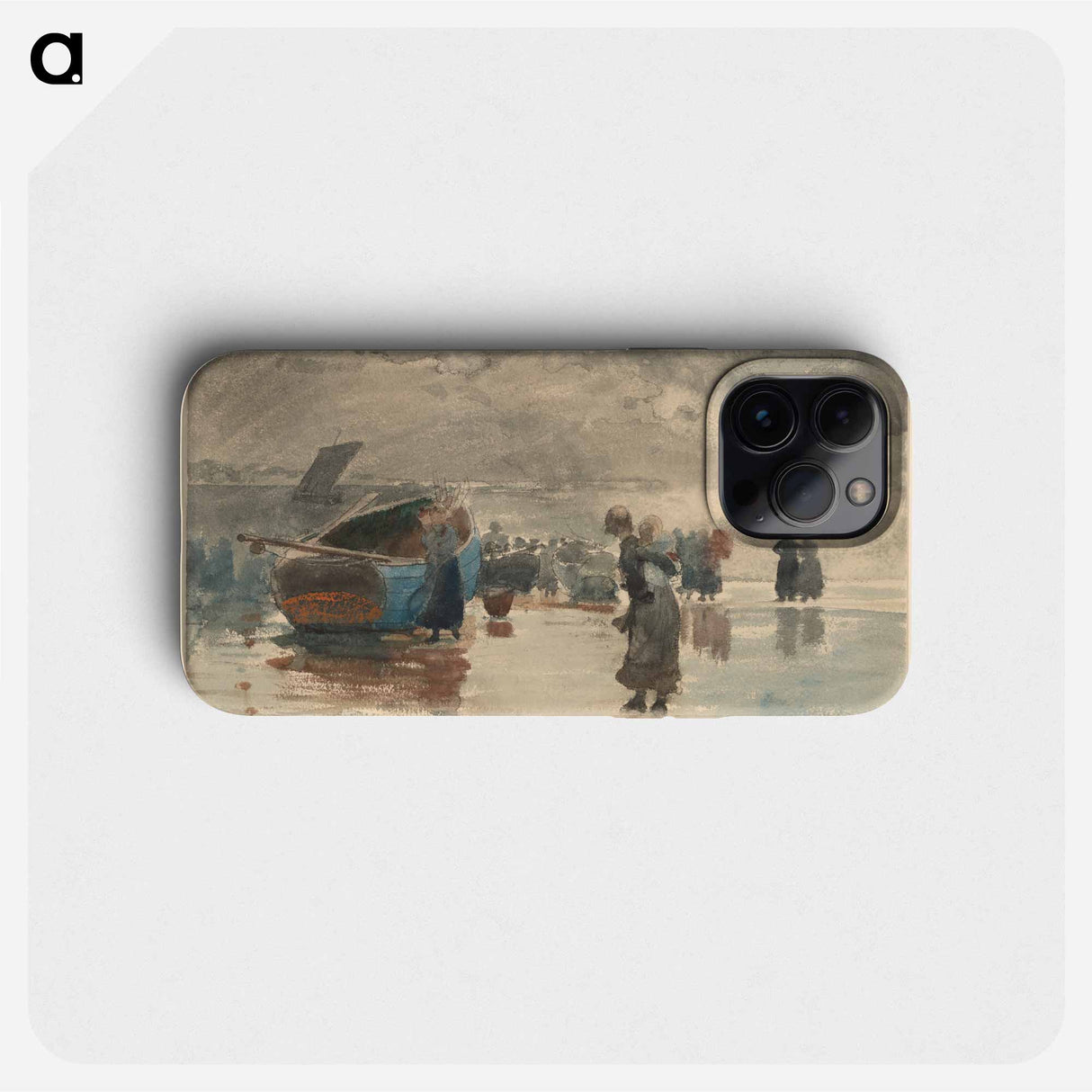 On the Sands - ウィンスロー ホーマー Phone Case.