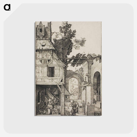 アートポストカード-Nativity - アルブレヒト デューラー Postcard.
