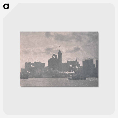 アートポストカード-Lower Manhattan - アルフレッド スティーグリッツ Postcard.