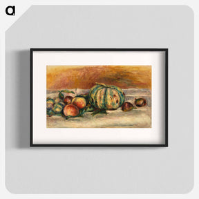 アートポスター-Still Life with Melon
 - バーンズ・コレクション Poster.