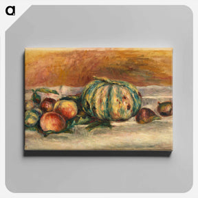 アートパネル-Still Life with Melon
 - バーンズ・コレクション Canvas.