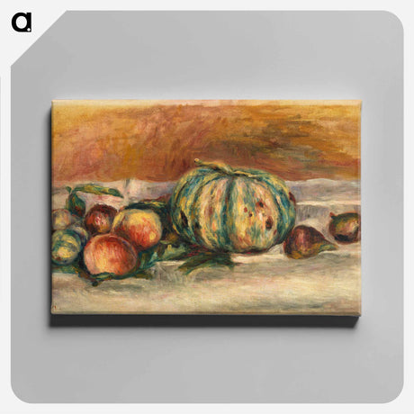 アートパネル-Still Life with Melon
 - バーンズ・コレクション Canvas.