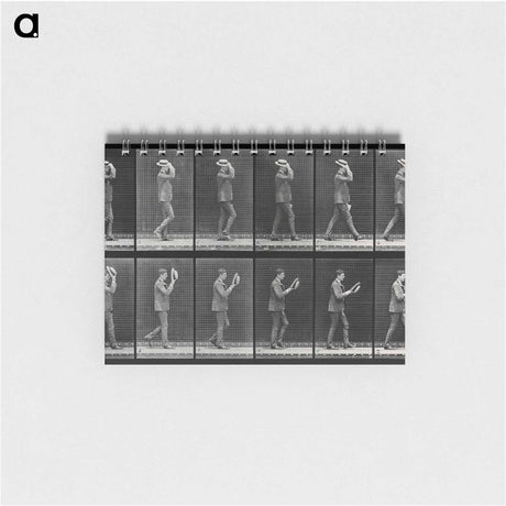 アートメモ帳-Man Removing His Hat
 - エドワード マイブリッジ Memo.