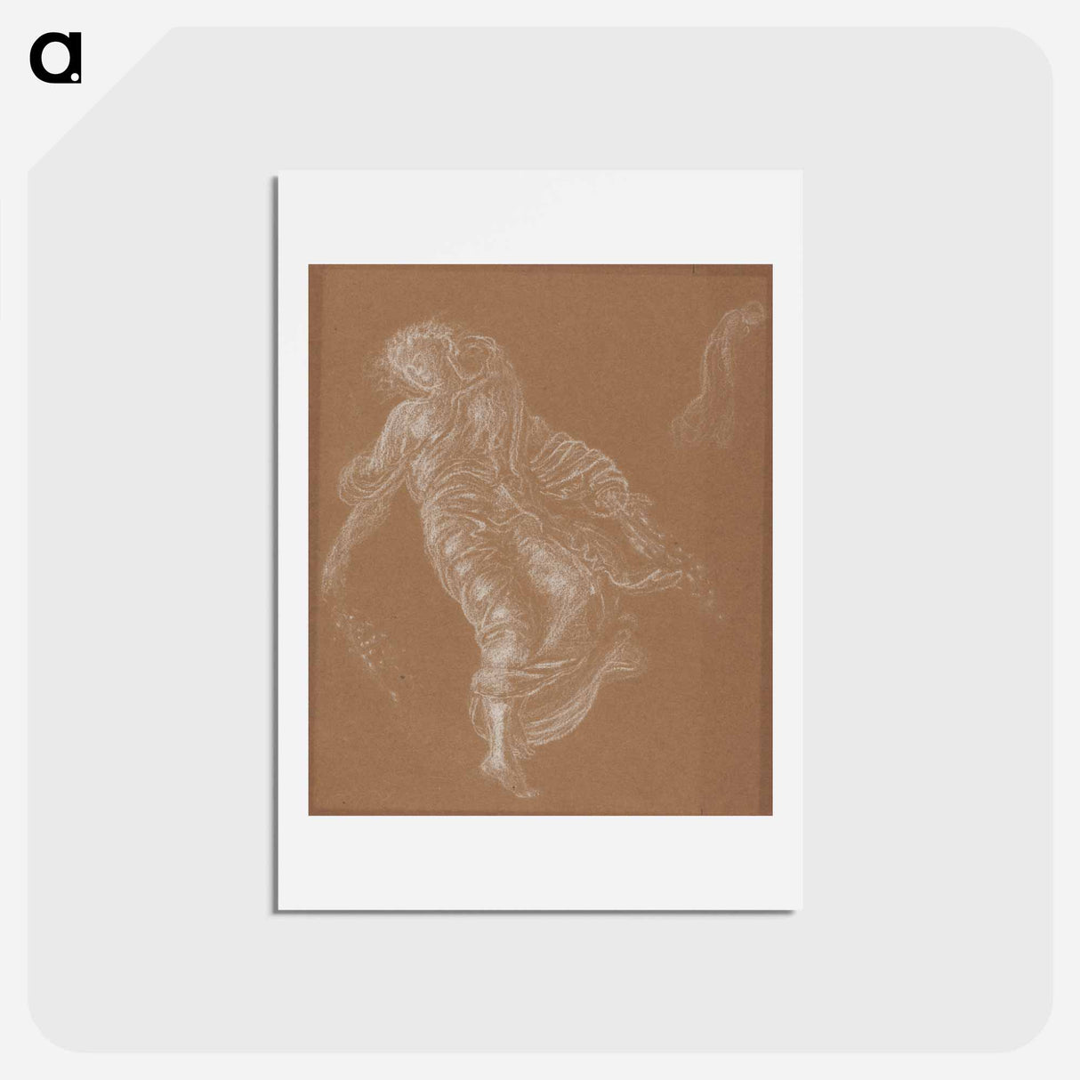 アートポストカード-Flora - エドワード バーン ジョーンズ Postcard.