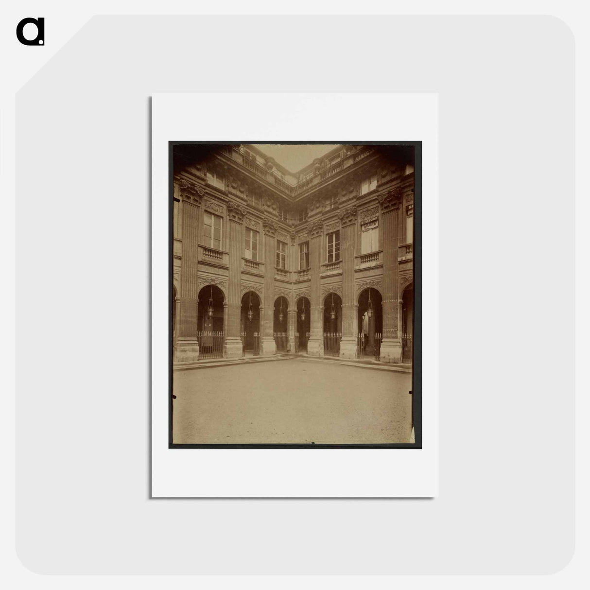 アートポストカード-Palais-Royal
 - ウジェーヌ アジェ Postcard.