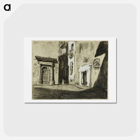 アートポストカード-Toledo Streets
 - ジョセフ ペネル Postcard.