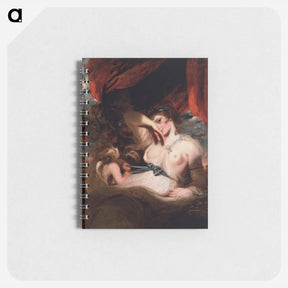 アートメモ帳-Cupid Unfastening the Girdle of Venus - ジョシュア レノルズ Memo.