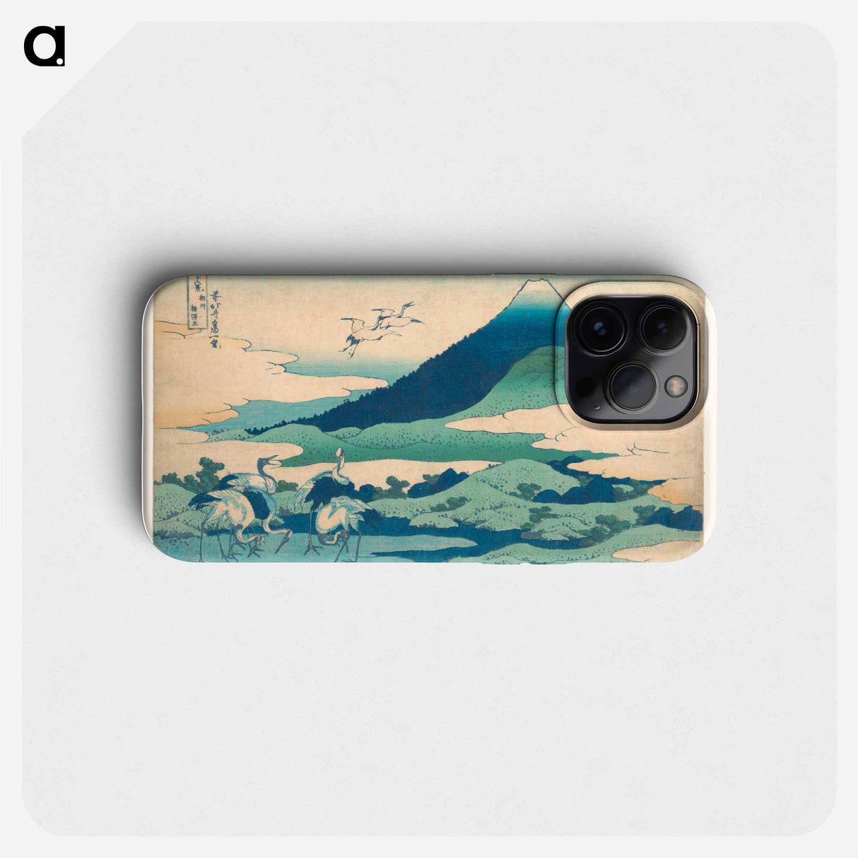 Umezawa Manor in Sagami Province - 葛飾 北斎 Phone Case.