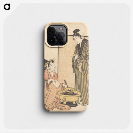 2-83_Kitagawa-Utamaro_phone
