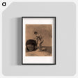 アートポスター-Primitive Being - オディロン ルドン Poster.